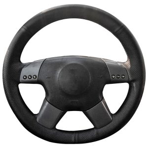 Opel Vectra C bőr kormányvédő – méretpontos, fekete