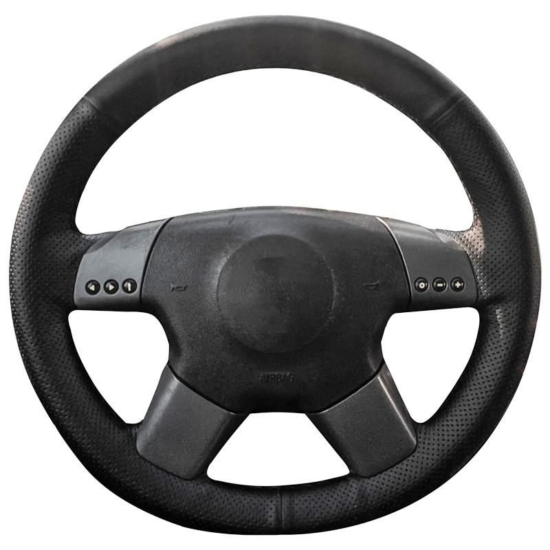 Opel Vectra C bőr kormányvédő – méretpontos, fekete