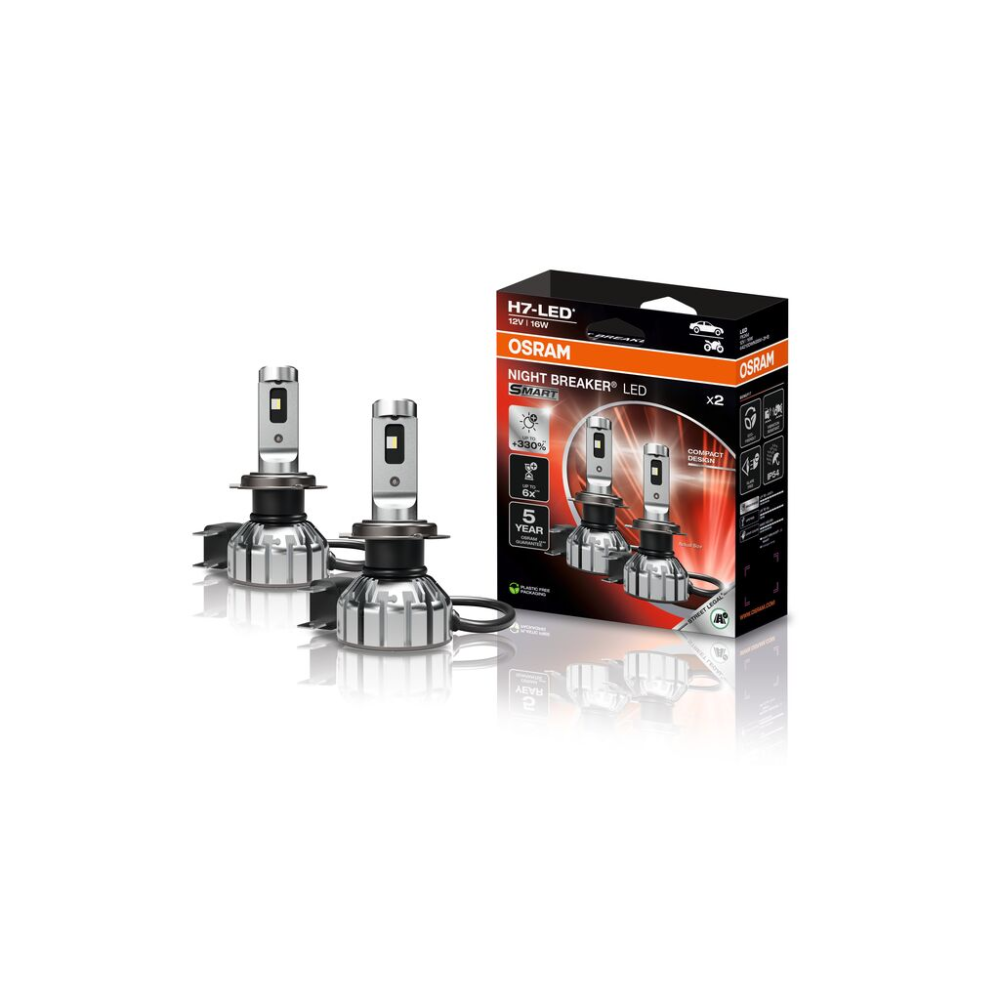 Osram Night Breaker H7 LED Smart 2db +330% fényerő